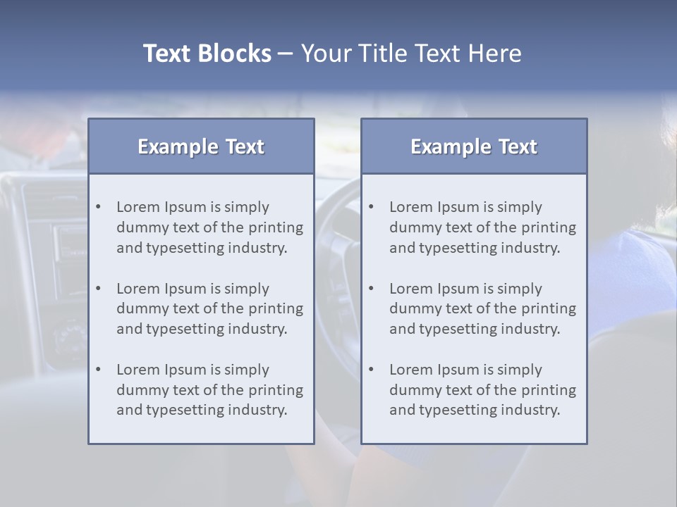 Traffic Violation Accident PowerPoint Template