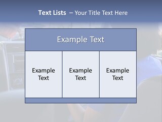 Traffic Violation Accident PowerPoint Template