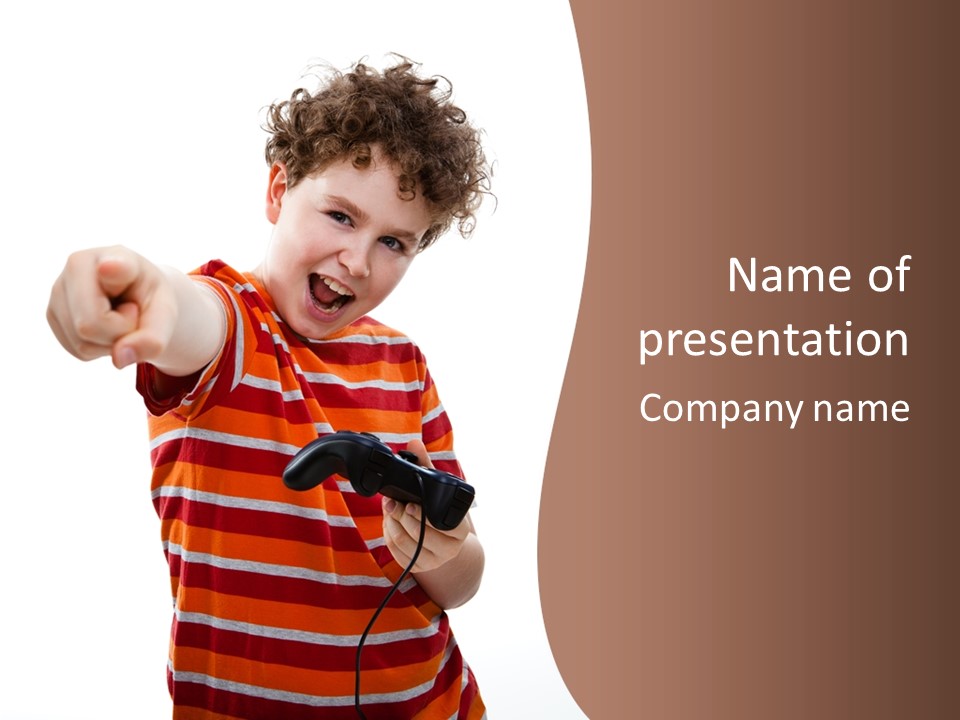 Teenage Teen Leisure PowerPoint Template