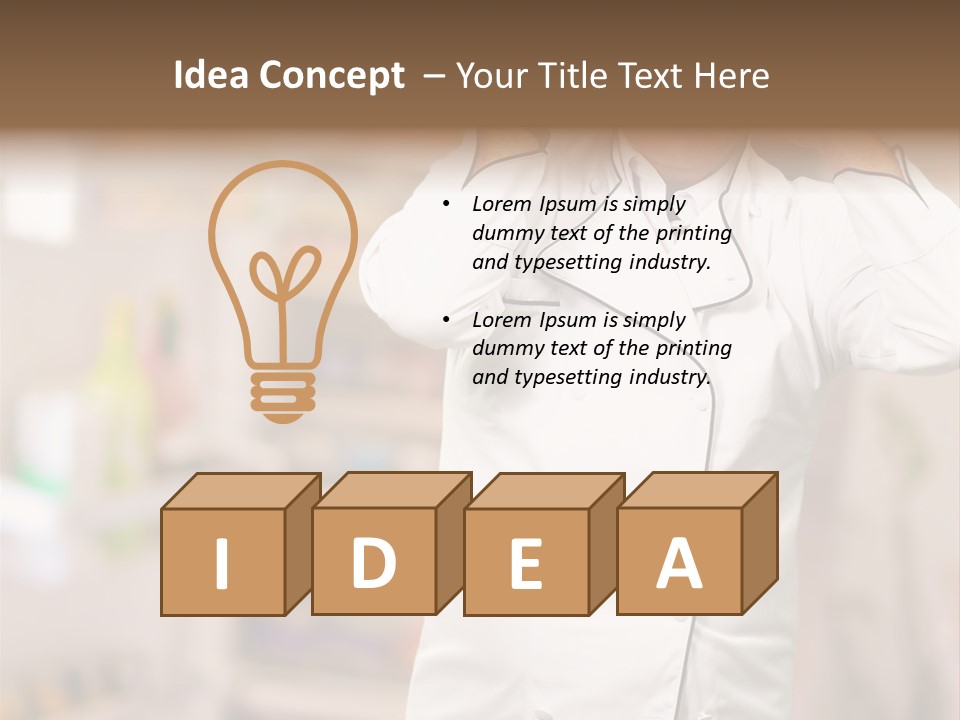 Mental Stress Worry PowerPoint Template