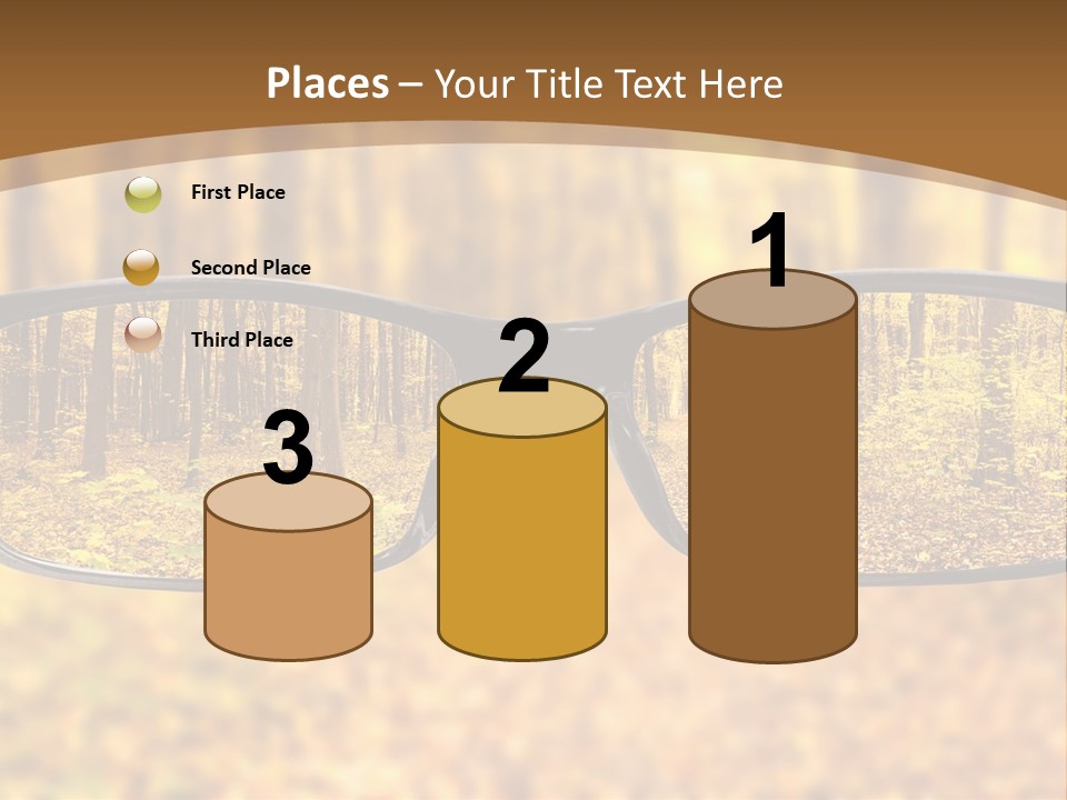 Optics White Yellow PowerPoint Template