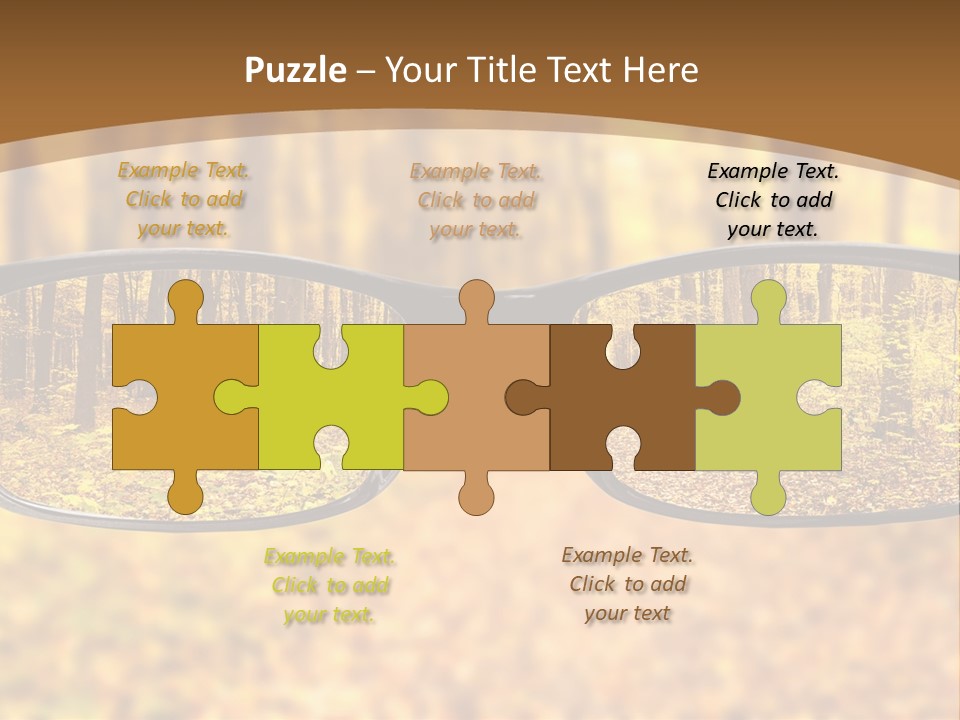 Optics White Yellow PowerPoint Template