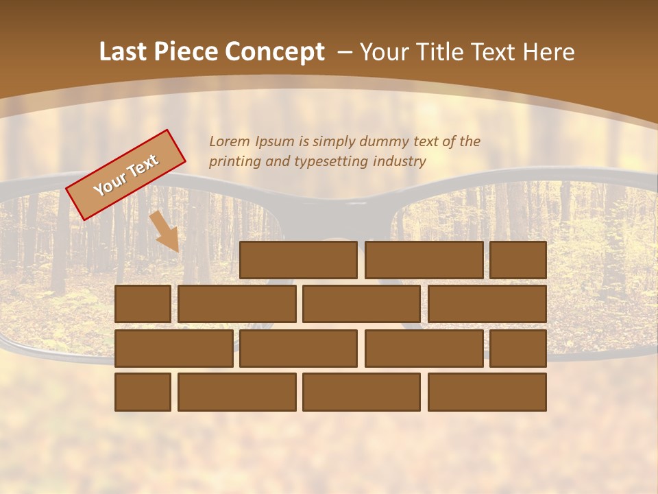 Optics White Yellow PowerPoint Template