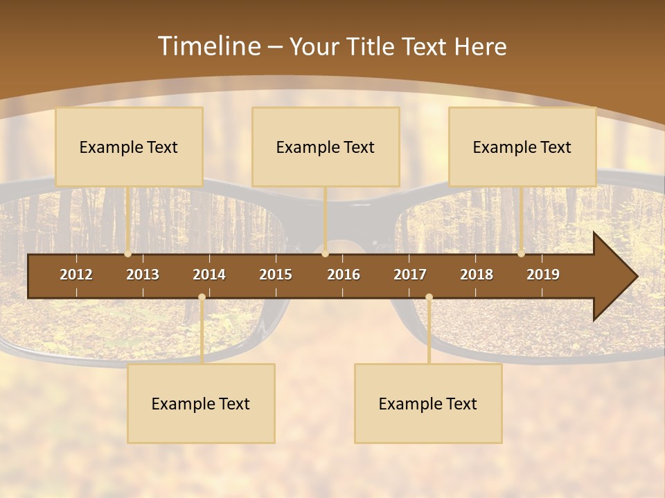 Optics White Yellow PowerPoint Template