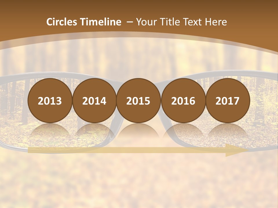 Optics White Yellow PowerPoint Template