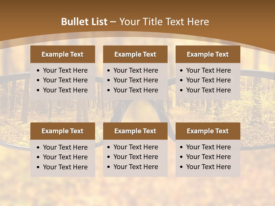 Optics White Yellow PowerPoint Template