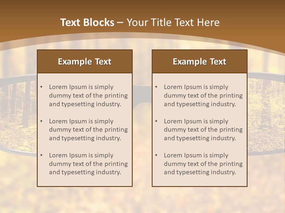 Optics White Yellow PowerPoint Template