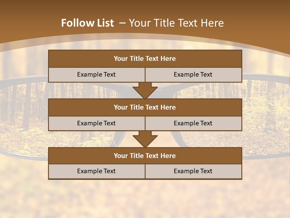 Optics White Yellow PowerPoint Template