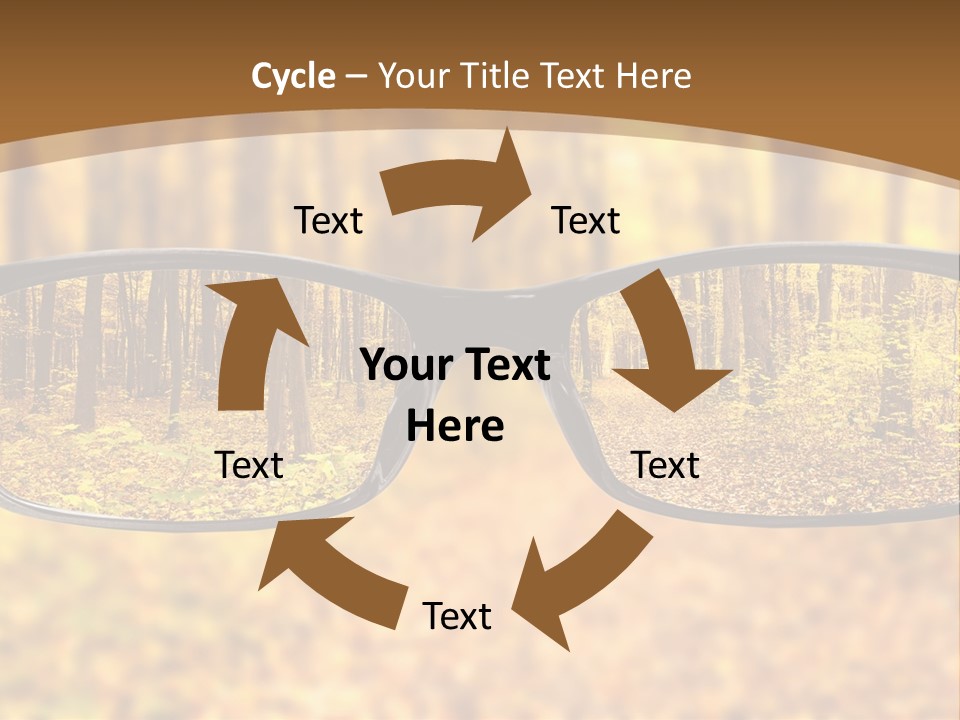 Optics White Yellow PowerPoint Template