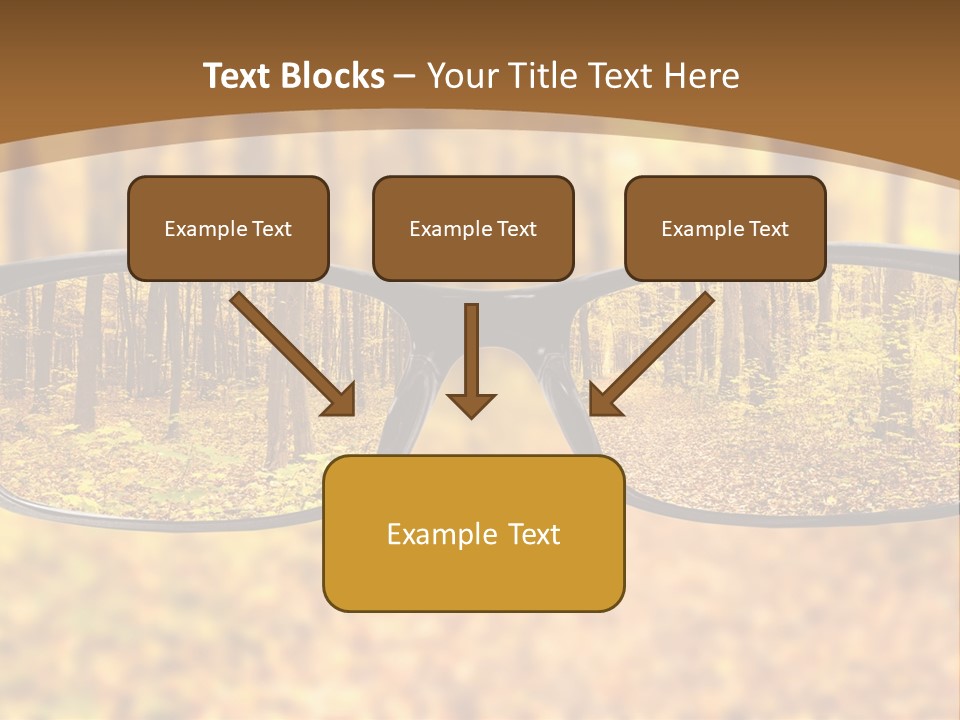 Optics White Yellow PowerPoint Template