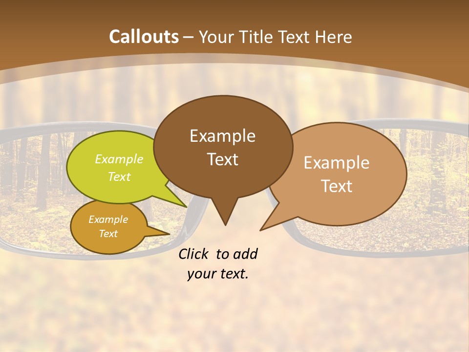 Optics White Yellow PowerPoint Template
