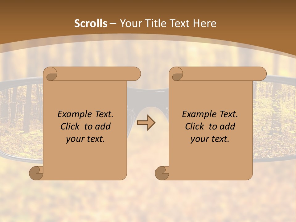 Optics White Yellow PowerPoint Template