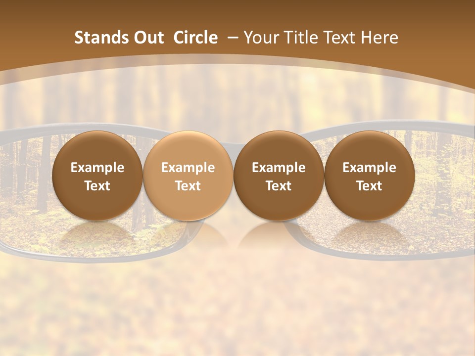 Optics White Yellow PowerPoint Template