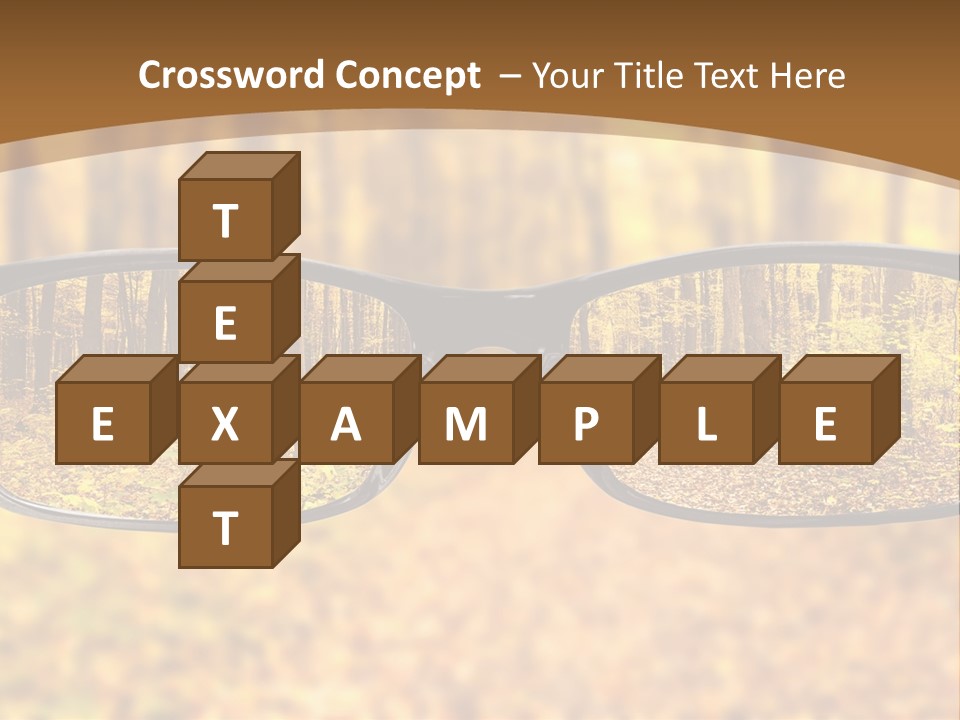 Optics White Yellow PowerPoint Template