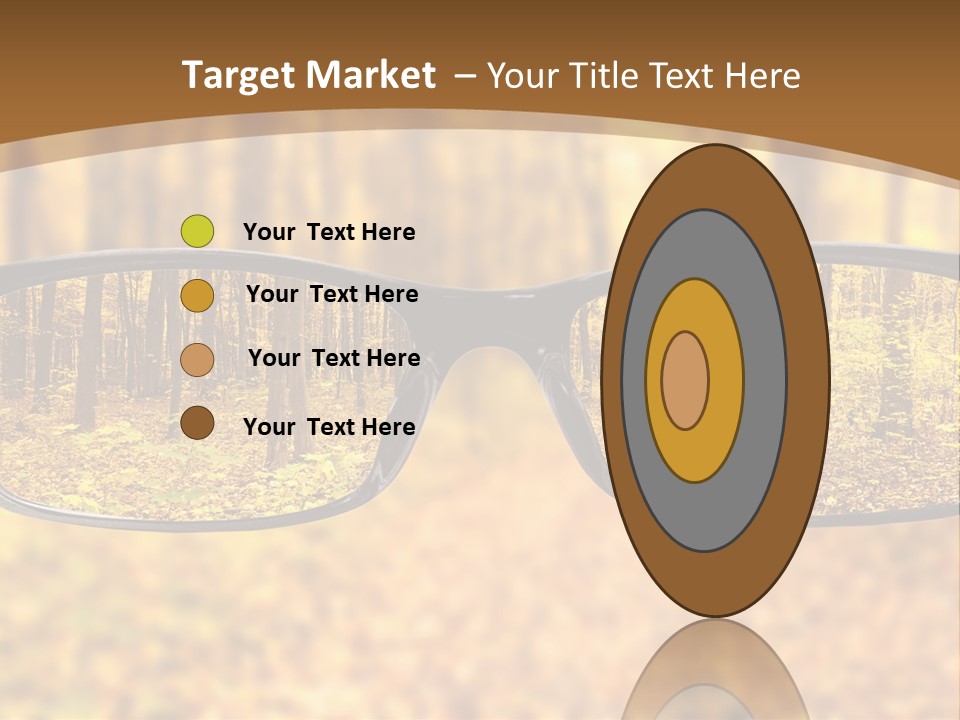 Optics White Yellow PowerPoint Template