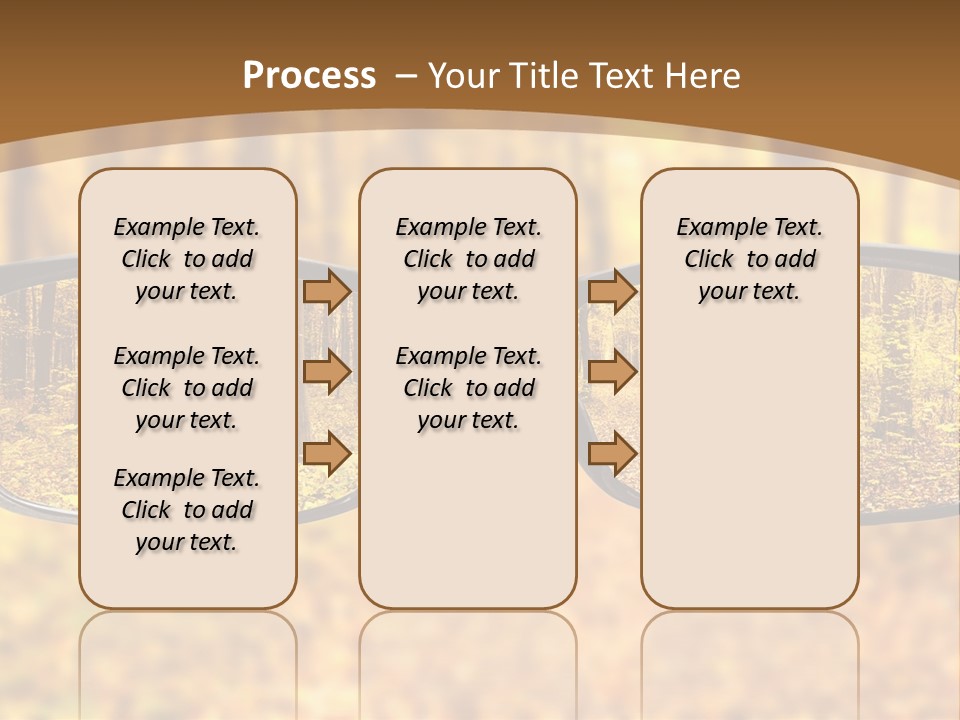 Optics White Yellow PowerPoint Template