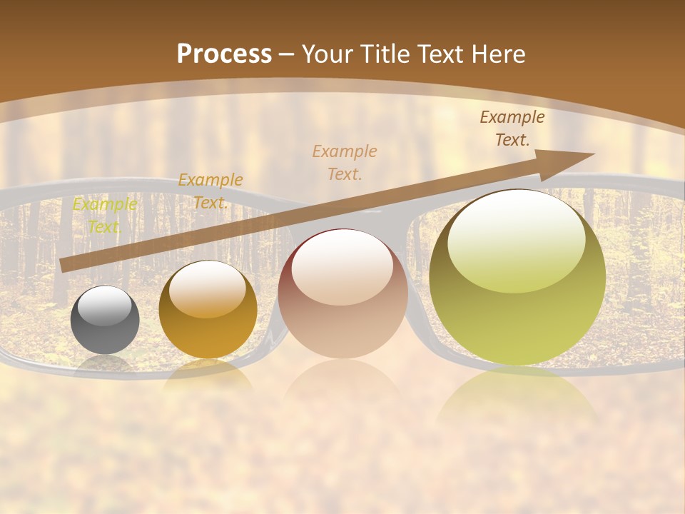 Optics White Yellow PowerPoint Template