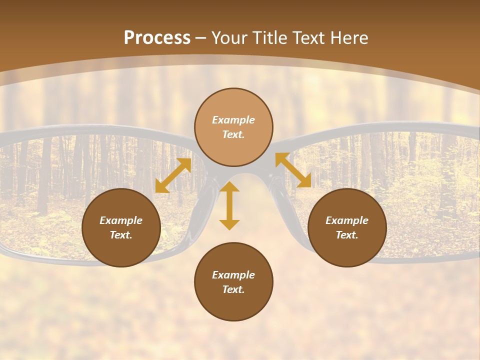 Optics White Yellow PowerPoint Template