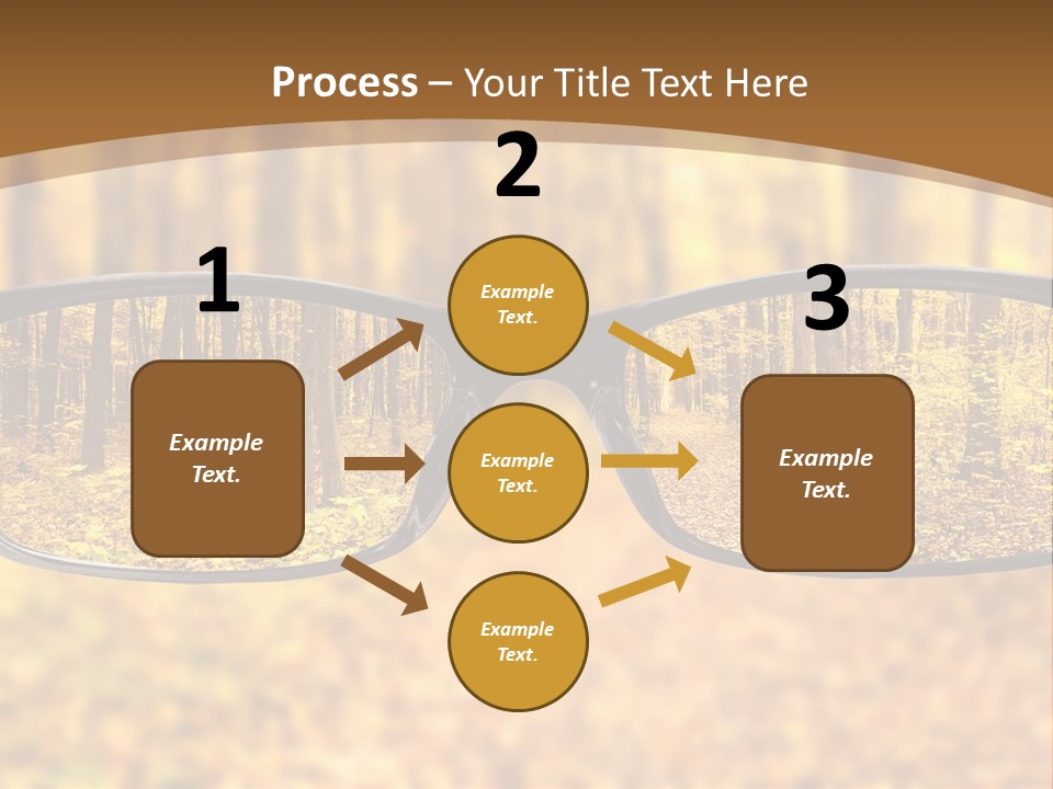 Optics White Yellow PowerPoint Template