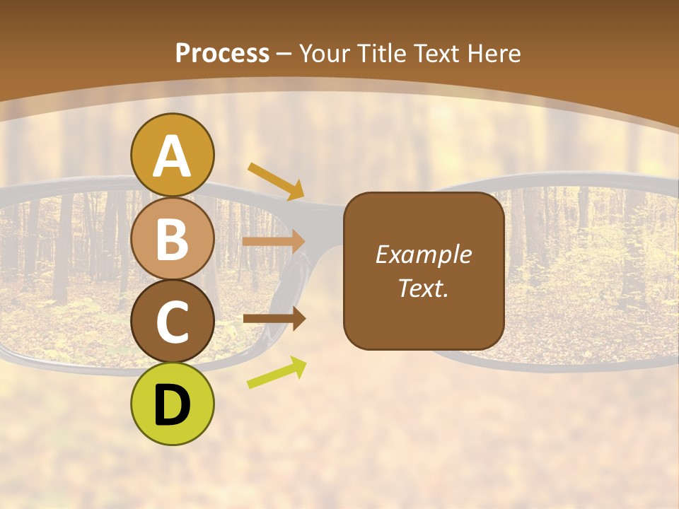 Optics White Yellow PowerPoint Template