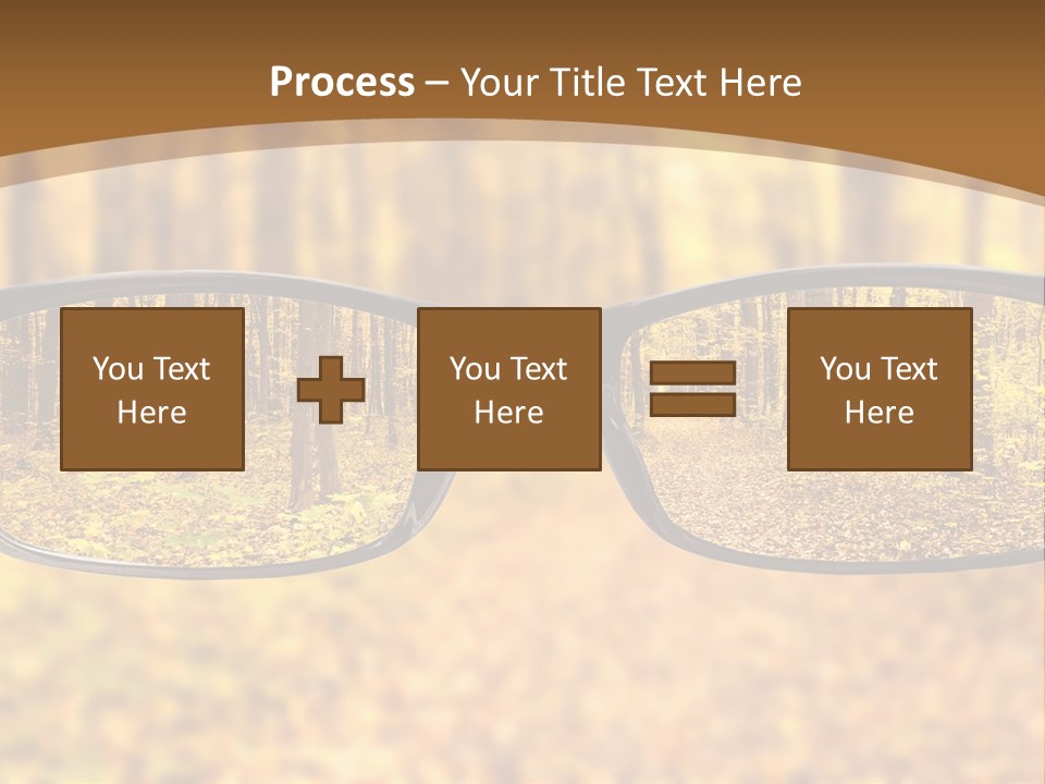 Optics White Yellow PowerPoint Template