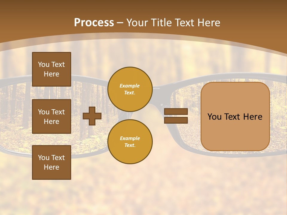 Optics White Yellow PowerPoint Template