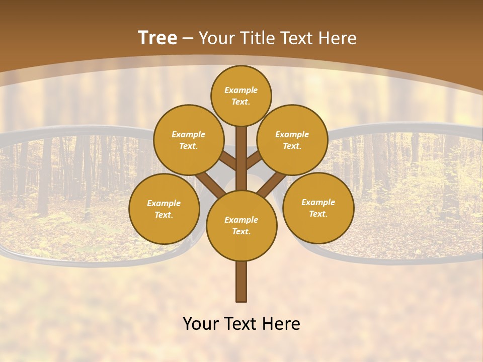 Optics White Yellow PowerPoint Template