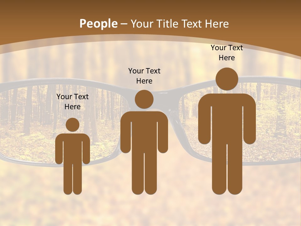 Optics White Yellow PowerPoint Template