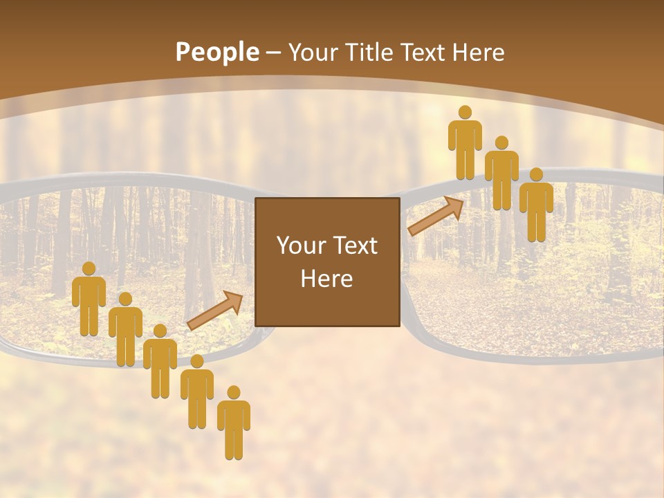 Optics White Yellow PowerPoint Template