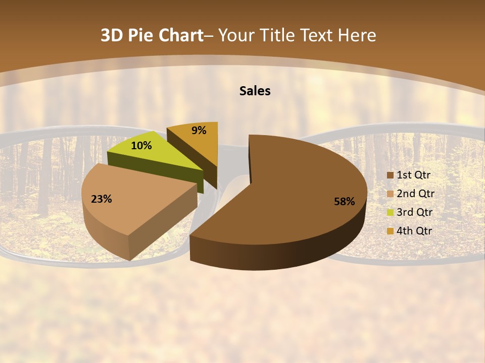 Optics White Yellow PowerPoint Template