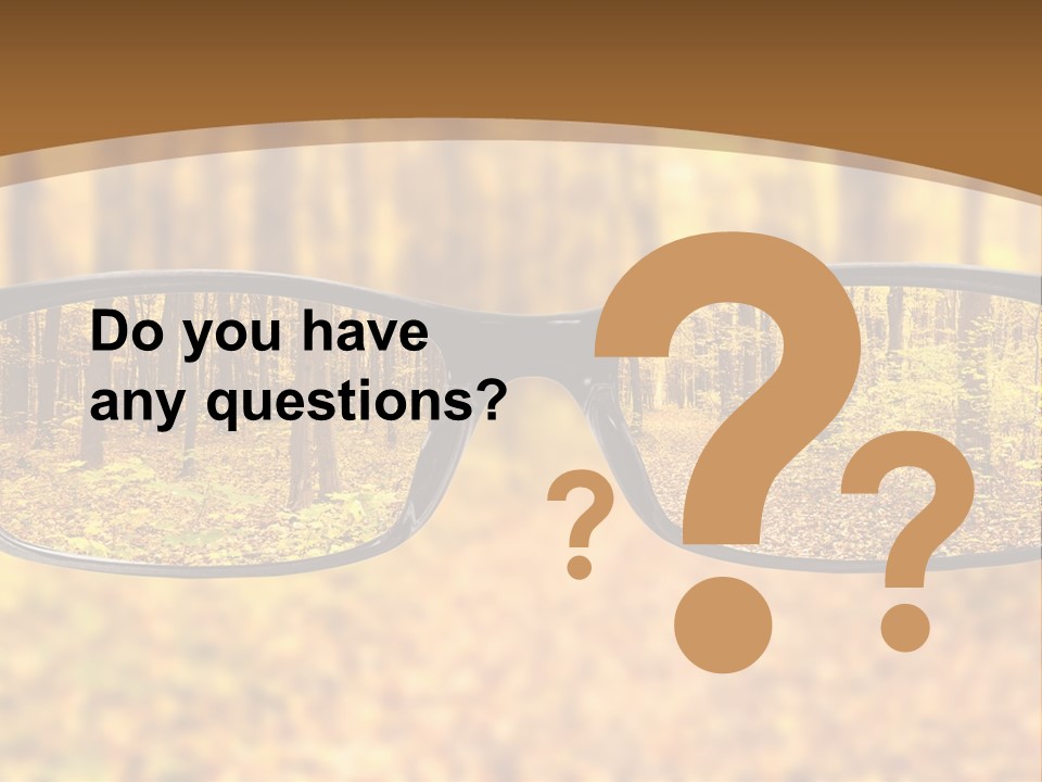 Optics White Yellow PowerPoint Template