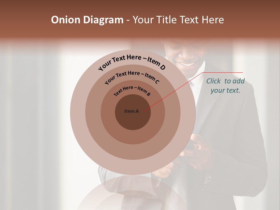 Modern White Collar Work PowerPoint Template