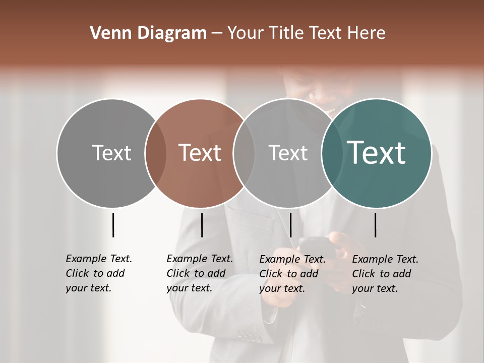 Modern White Collar Work PowerPoint Template