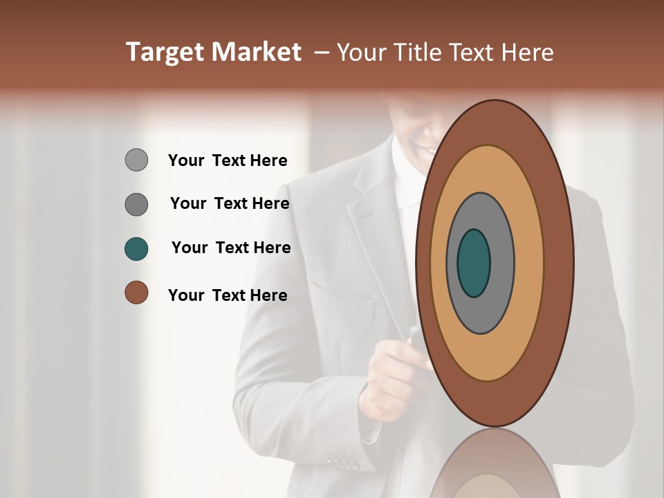 Modern White Collar Work PowerPoint Template