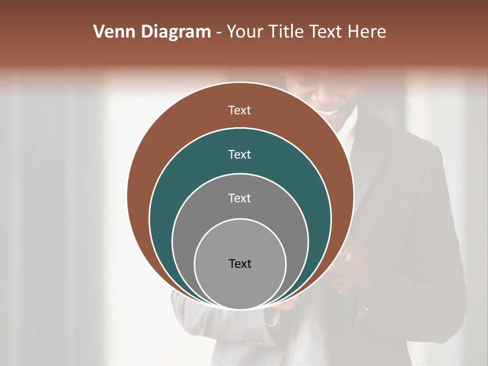 Modern White Collar Work PowerPoint Template
