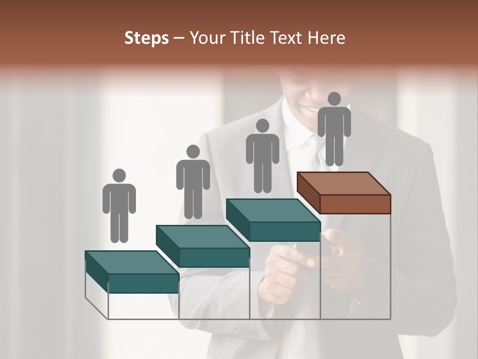 Modern White Collar Work PowerPoint Template
