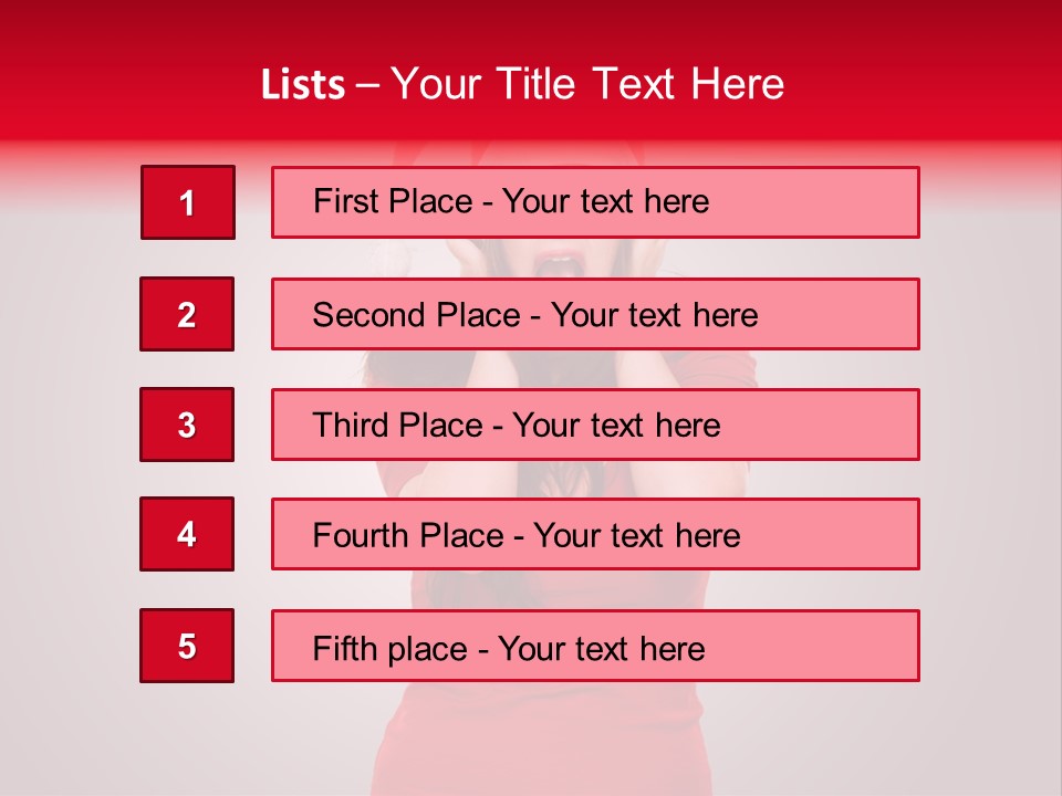 Eyes Person Beautiful PowerPoint Template