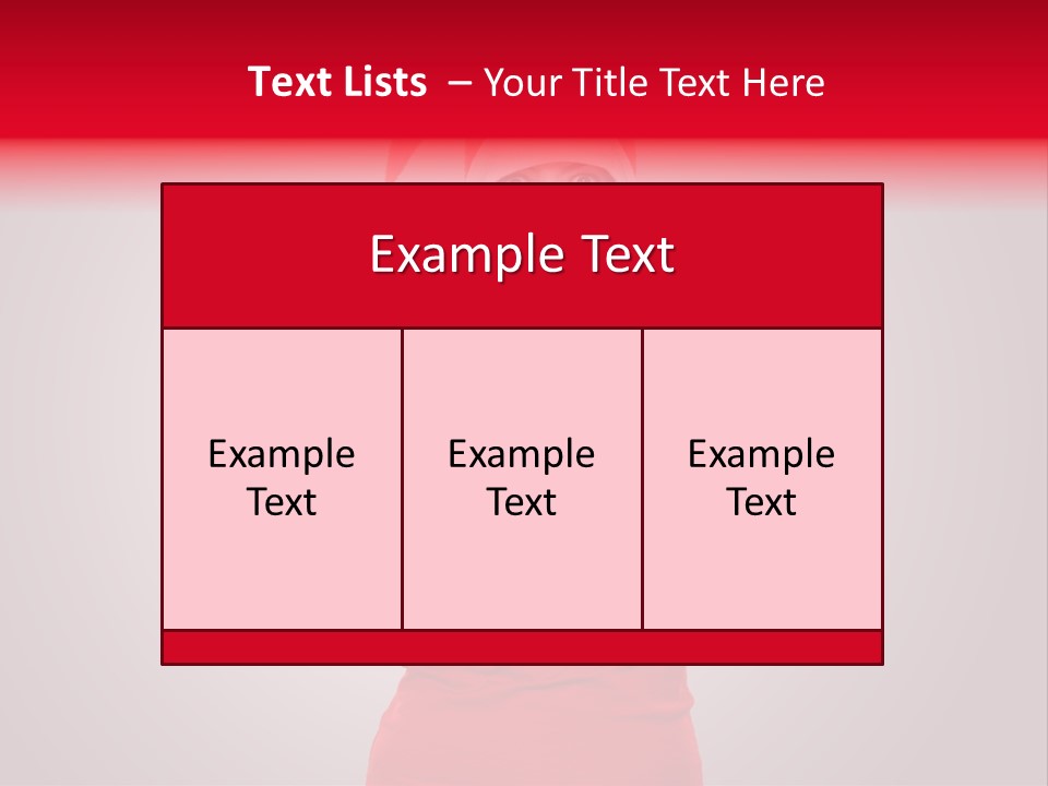 Eyes Person Beautiful PowerPoint Template