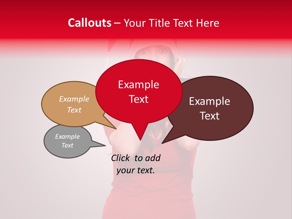 Eyes Person Beautiful PowerPoint Template