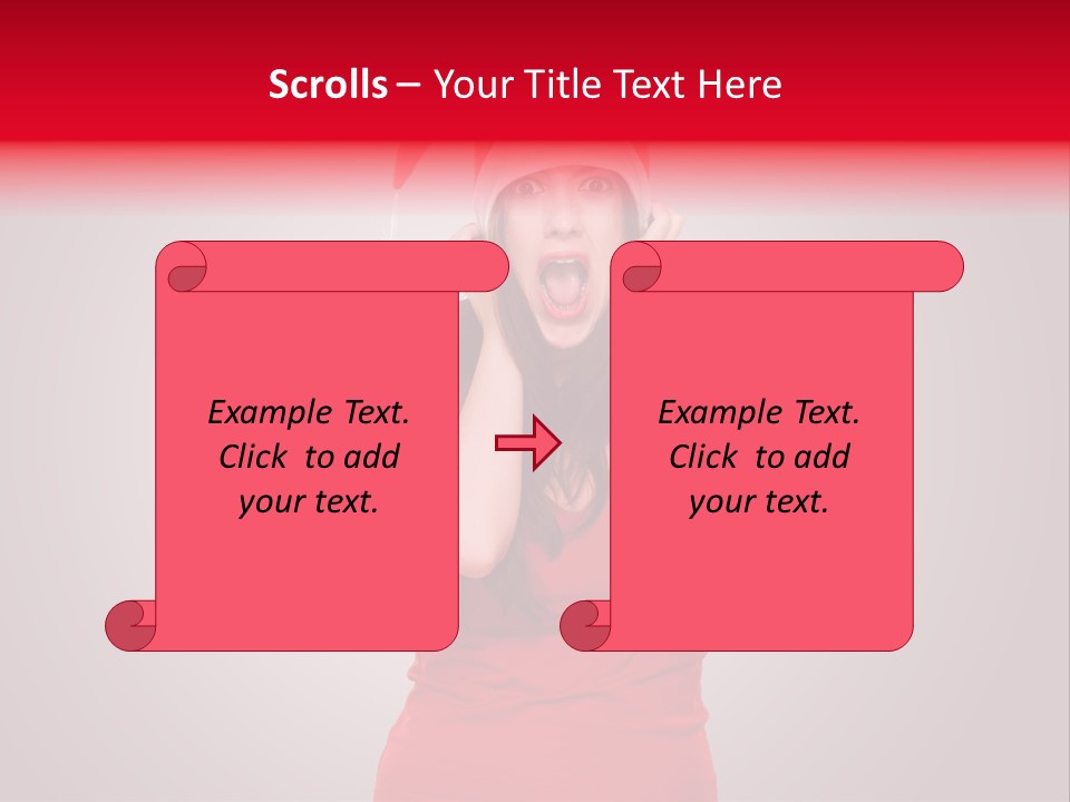 Eyes Person Beautiful PowerPoint Template