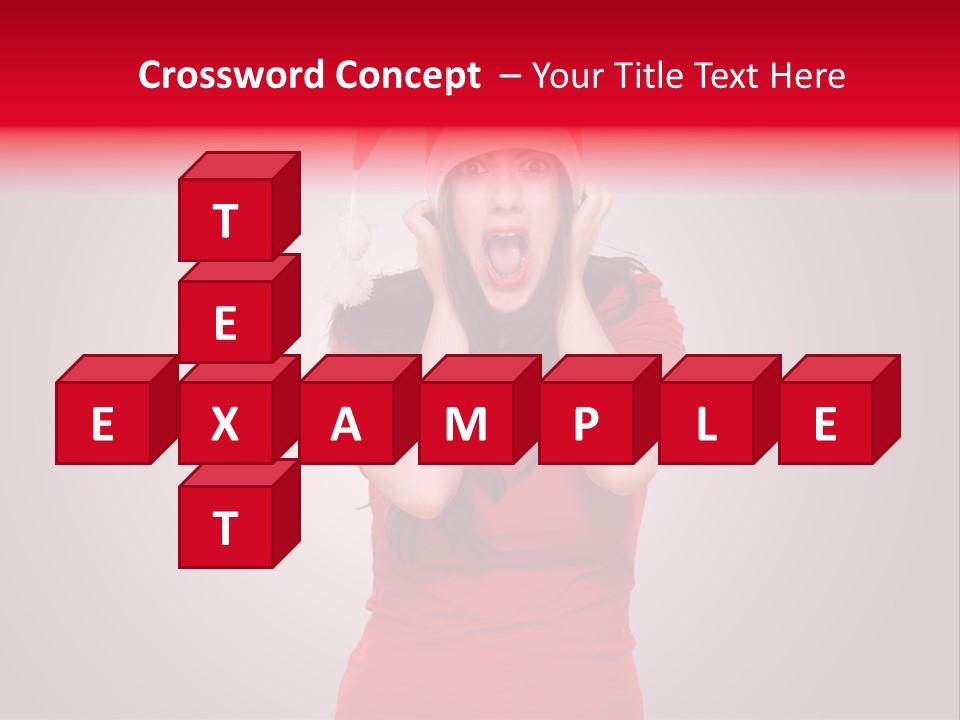 Eyes Person Beautiful PowerPoint Template