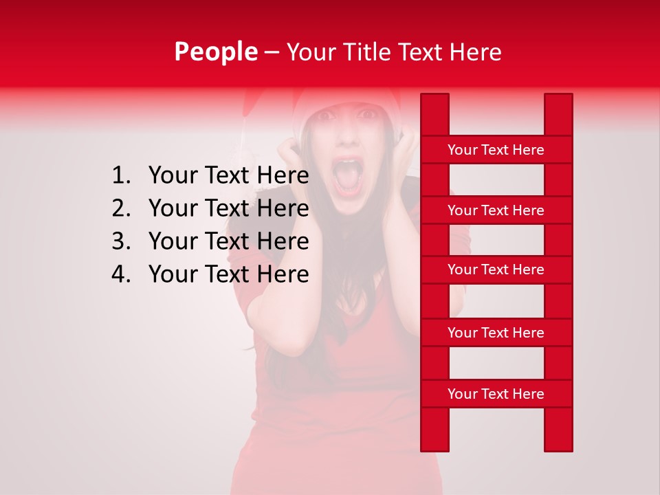 Eyes Person Beautiful PowerPoint Template