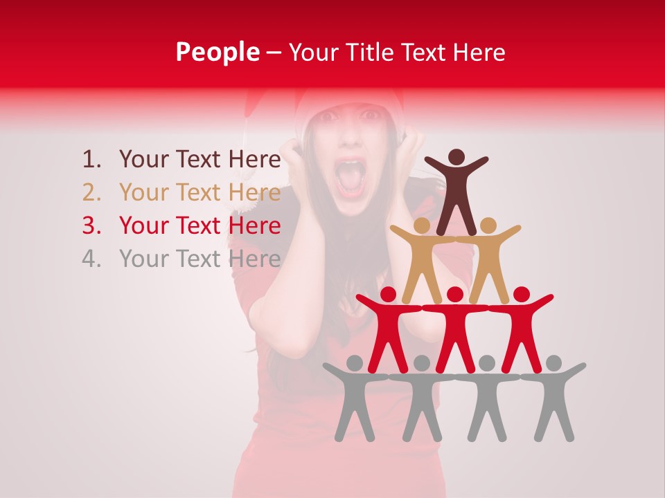 Eyes Person Beautiful PowerPoint Template
