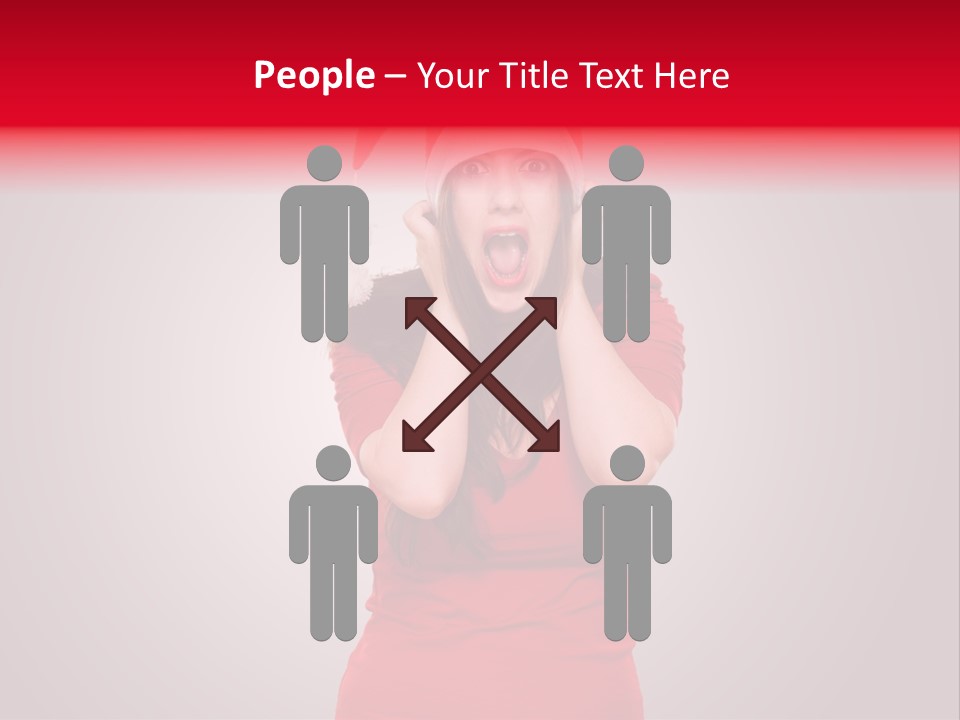 Eyes Person Beautiful PowerPoint Template