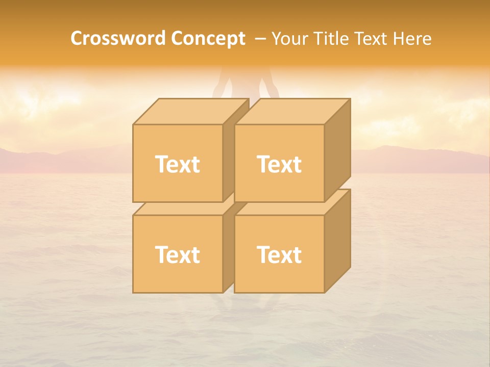Concentration Balance Calm PowerPoint Template