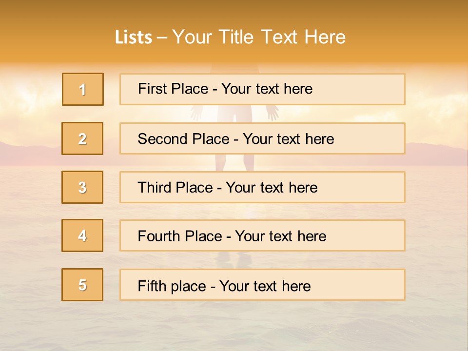 Concentration Balance Calm PowerPoint Template