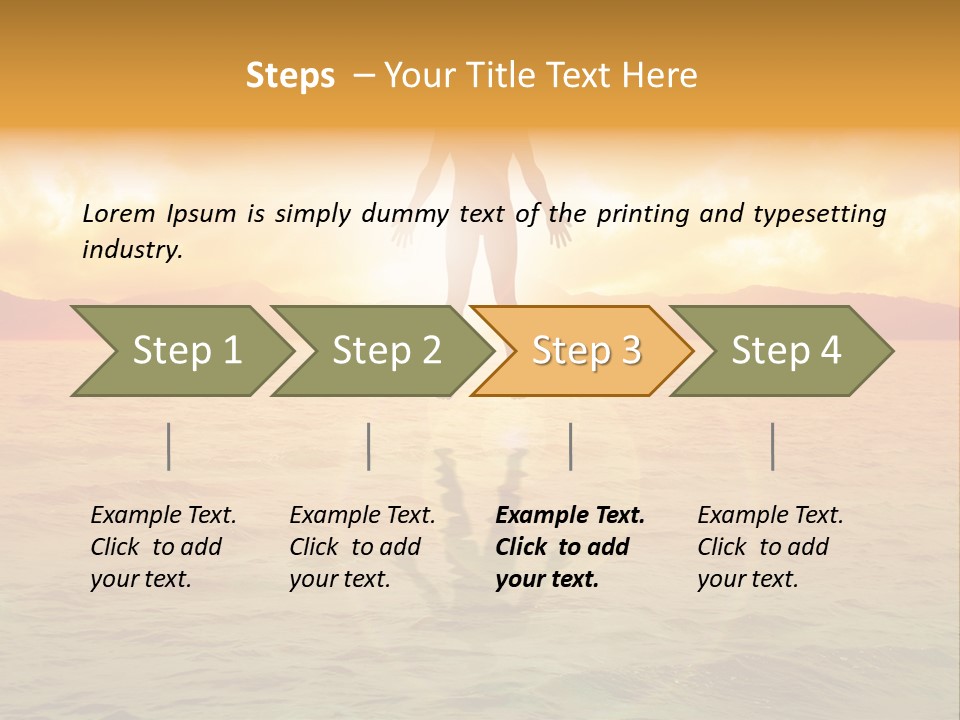 Concentration Balance Calm PowerPoint Template