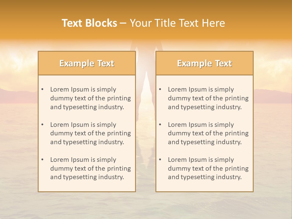 Concentration Balance Calm PowerPoint Template