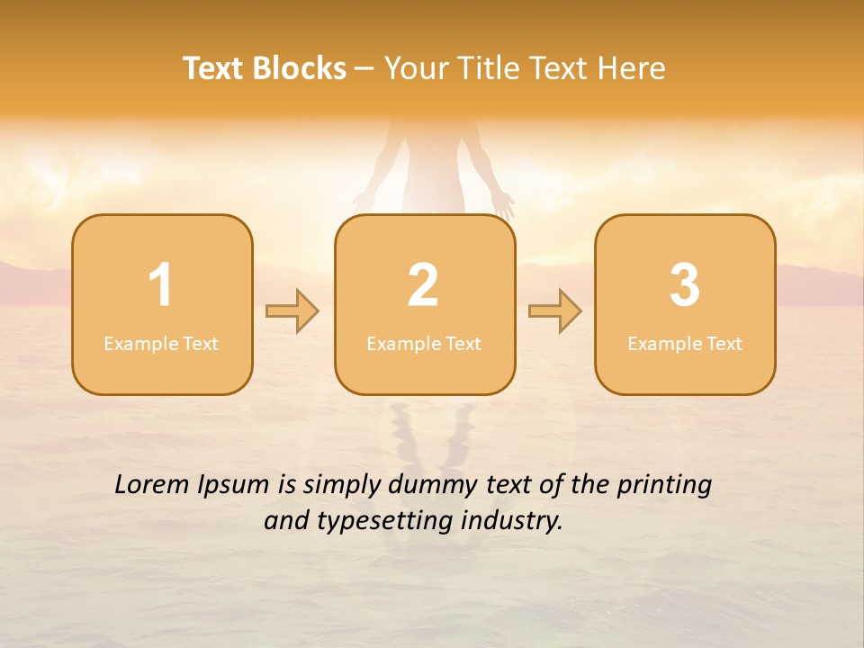 Concentration Balance Calm PowerPoint Template
