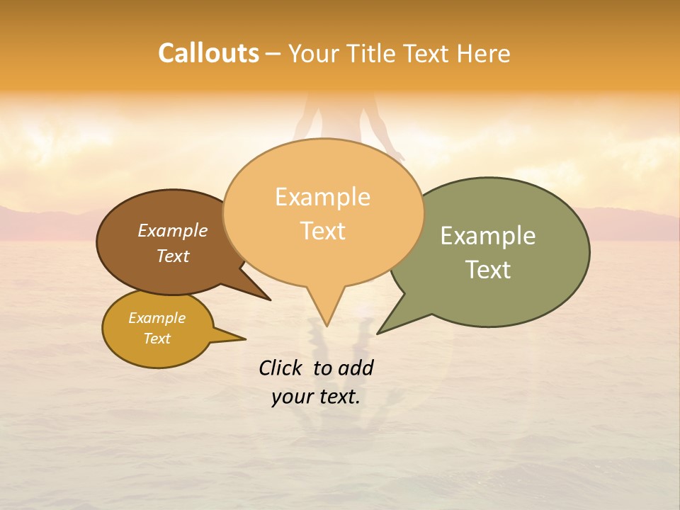 Concentration Balance Calm PowerPoint Template